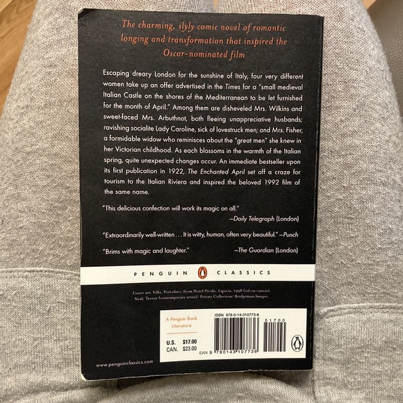 The Enchanted April Soft Cover Book - Picture 2 of 4